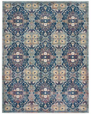 Nourison rug Ankara Global ANR16 NVMTC NAVY MULTICOLOR 8x10 099446855749