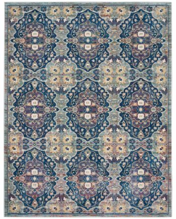 Nourison rug Ankara Global ANR16 NVMTC NAVY MULTICOLOR 8x10 099446855749