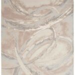 Nourison rug Brush Strokes BSK01 BGEGY BEIGE GREY 8x10 099446898951