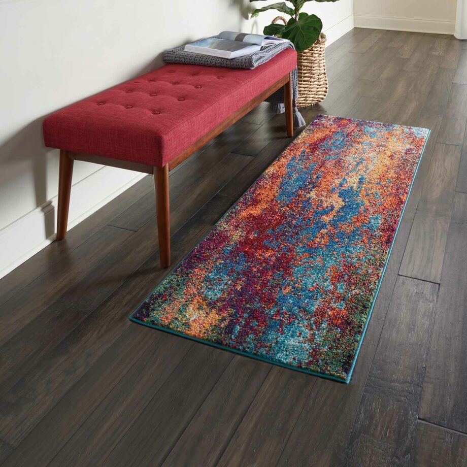 Nourison rug Celestial CES08 ATLTC ATLANTIC 3x5 099446769855 interior 1 C