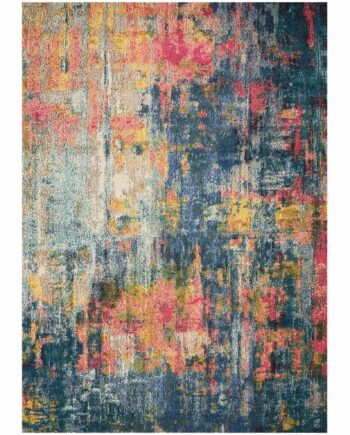 Nourison rug Celestial CES09 BLYEL 5x7 099446408921 MAIN