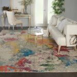 Nourison rug Celestial CES12 IVMTC IVORY MULTICOLOR 10x14 099446482945 interior 1