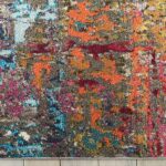 Nourison rug Celestial CES14 SUNST 5x7 099446462589 swatch