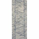 Nourison rug Colorado CLR01 WHTBL WHITE BLUE 2x8 099446786234