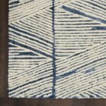 Nourison rug Colorado CLR01 WHTBL WHITE BLUE 5x7 099446786258 CR