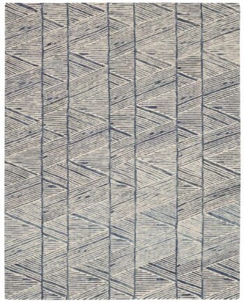 Nourison rug Colorado CLR01 WHTBL WHITE BLUE 8x10 099446786265