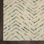Nourison rug Colorado CLR02 IVGRE IVORY GREEN 5X7 099446786401 CR