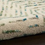 Nourison rug Colorado CLR02 IVGRE IVORY GREEN 5X7 099446786401 TX01
