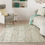 Nourison rug Colorado CLR02 IVGRE IVORY GREEN 5X7 099446786401 interior 1 1