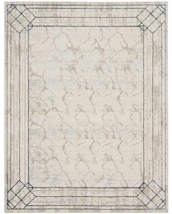 Nourison rug Glitz GLZ03 IVTAU IVORY TAUPE 8x10 099446134295