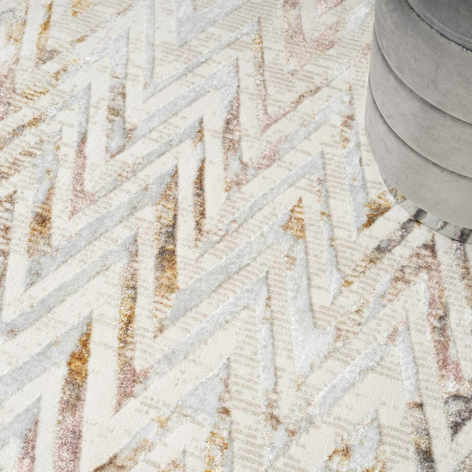 Nourison rug Glitz GLZ05 MULTI MULTICOLOR 5X7 099446134523 interior 2