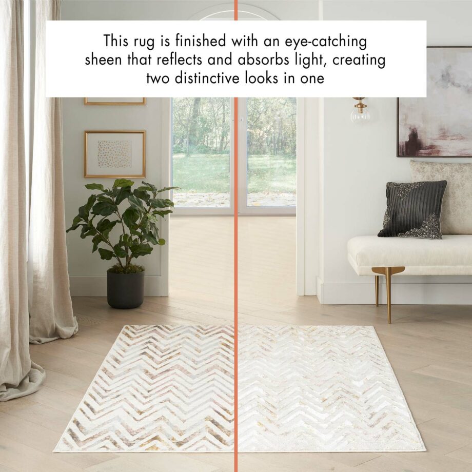 Nourison rug Glitz GLZ05 MULTI MULTICOLOR 5X7 099446134523 interior 3