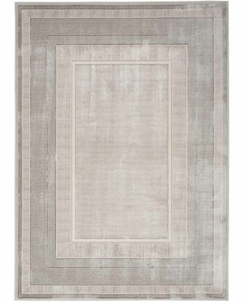 Nourison rug Glitz GLZ07 SILVR SILVER 5x7 099446911759