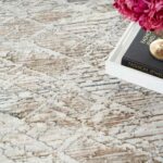 Nourison rug Glitz GLZ11 GRYMT GREY MULTICOLOR 5x7 099446912022 interior 2