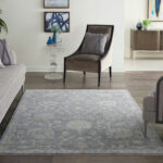 Nourison rug Infinite IFT04 CHARC CHARCOAL 5x8 099446805799 interior 3