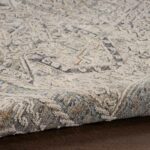 Nourison rug Lynx LNX01 IVGBL IVORY GREY BLUE 5x8 099446082169 TX01