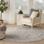 Nourison rug Lynx LNX01 IVGBL IVORY GREY BLUE 8xRND 099446082190 interior 3