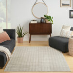 Nourison rug Modern Comfort MNC03 GRYIV GREY IVORY 5x7 099446902177 interior 4