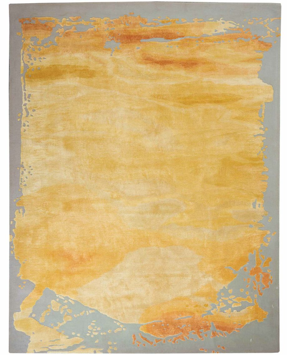 Nourison rug Prismatic PRS19 GRYGD GREY GOLD 8x10 099446814265