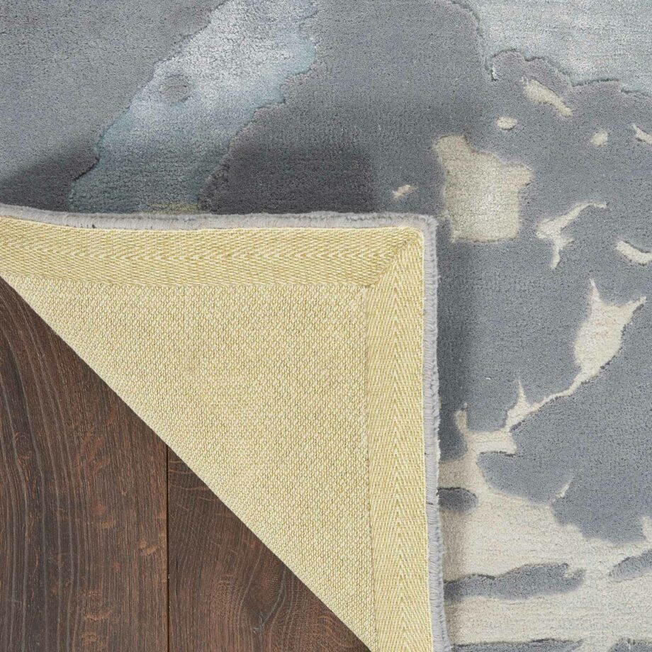Nourison rug Prismatic PRS19 SFMSL SEAFOAM SILVER 8X10 099446783349 CRB