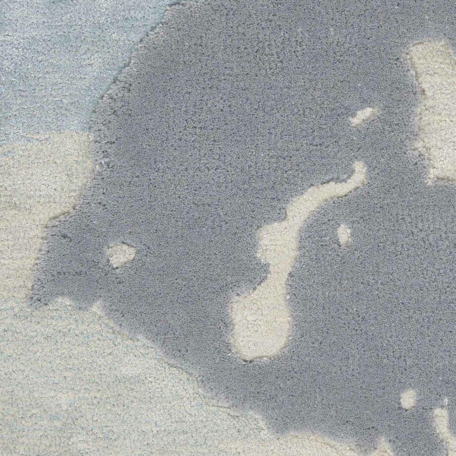 Nourison rug Prismatic PRS19 SFMSL SEAFOAM SILVER 8X10 099446783349 swatch