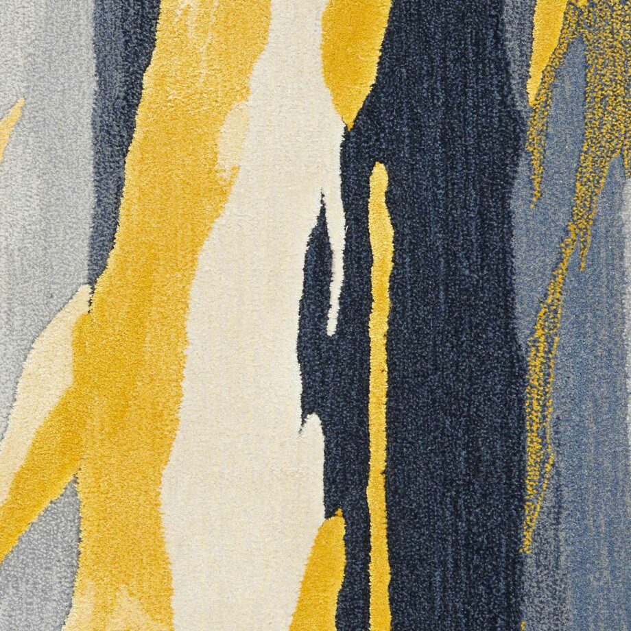 Nourison rug Prismatic PRS24 GRYGD GREY GOLD 8X10 099446889522 swatch