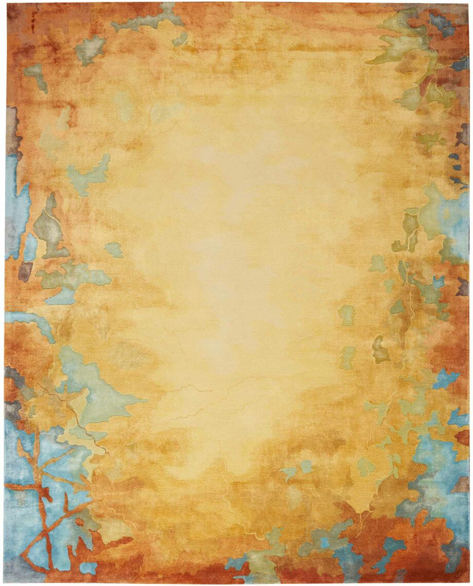 Nourison rug Prismatic PRS29 GLDMT GOLD MULTICOLOR 8x10 099446891914