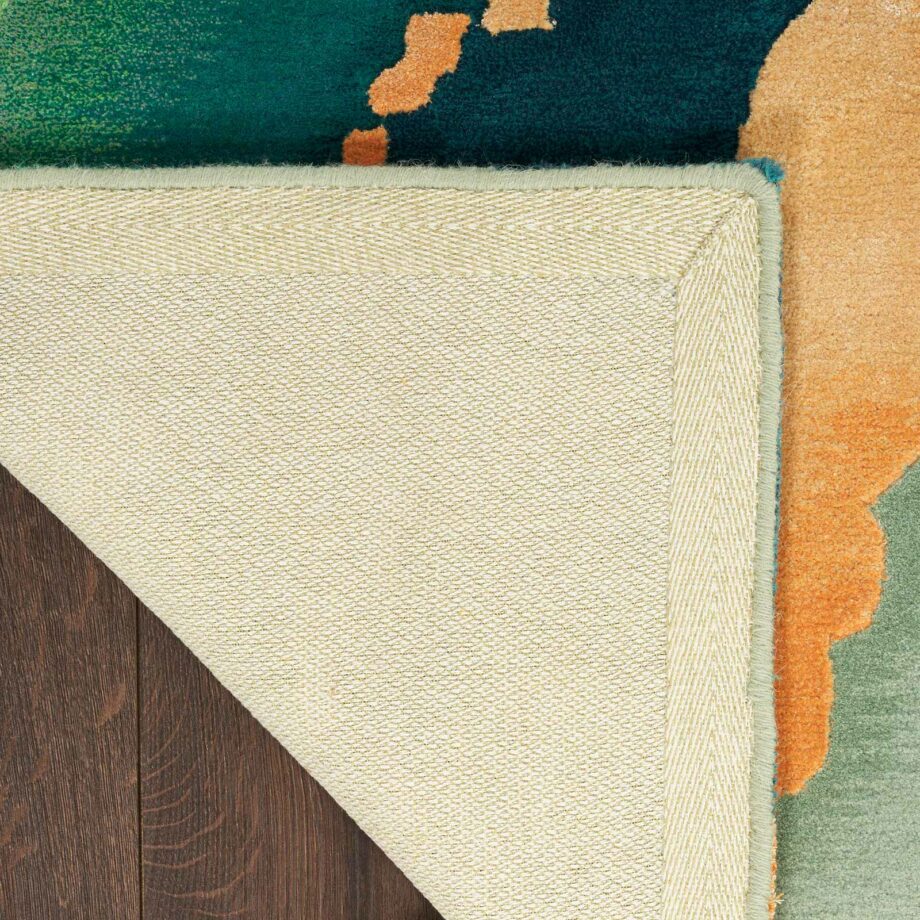Nourison rug Prismatic PRS30 EMRLD EMERALD 8x10 099446090850 CRB