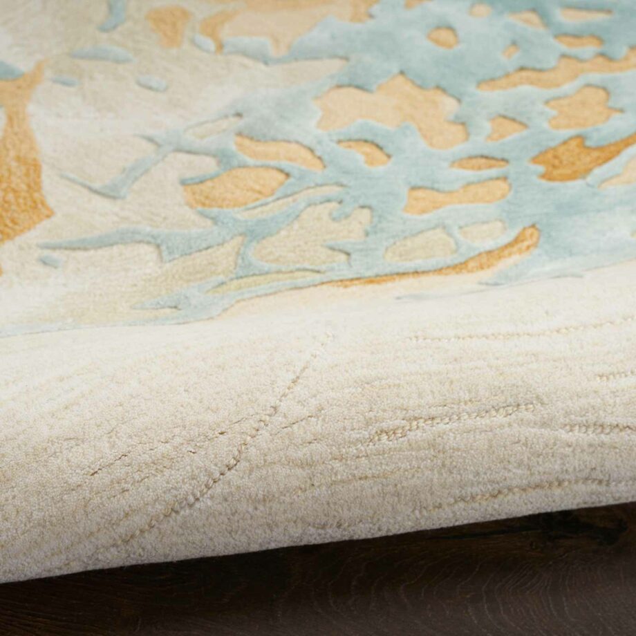 Nourison rug Prismatic PRS36 SNDBL SAND BLUE 10x14 099446900944 TX01