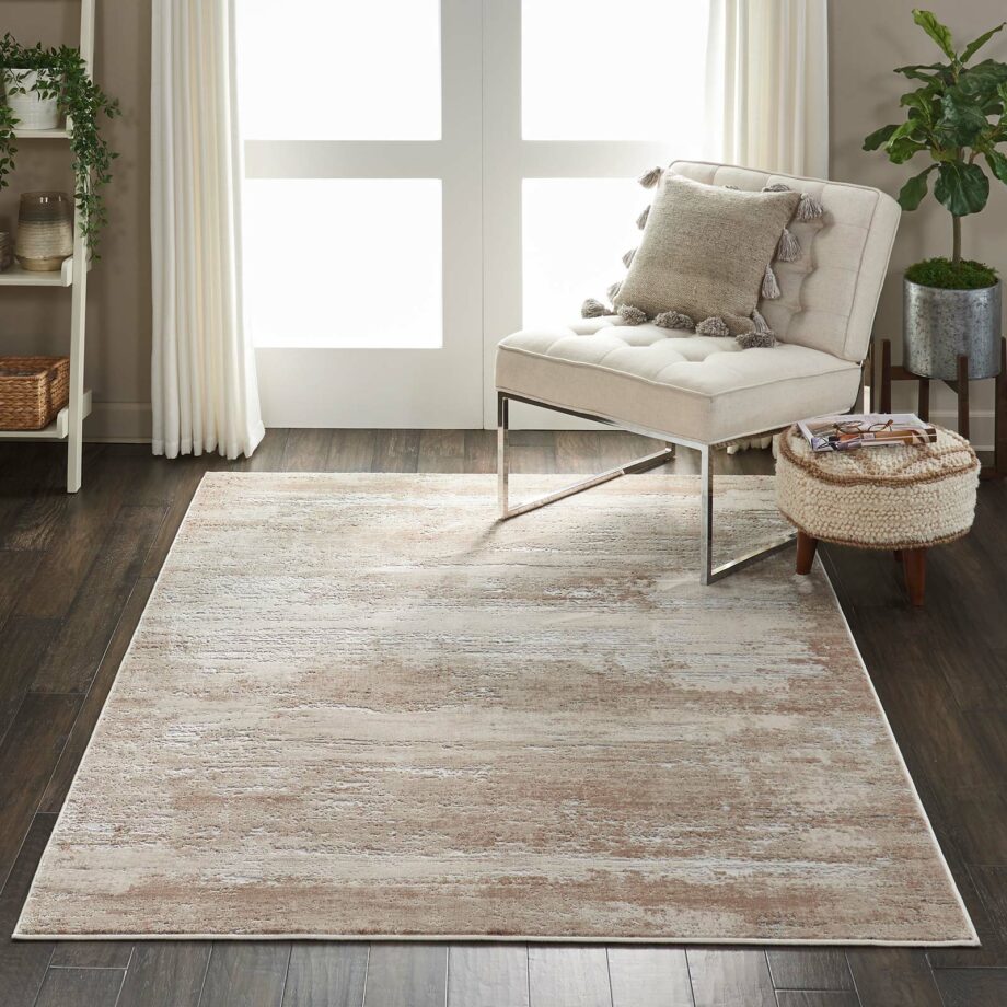 Nourison rug Rustic Textures RUS03 BEIGE 5x7 099446462008 interior 1 C