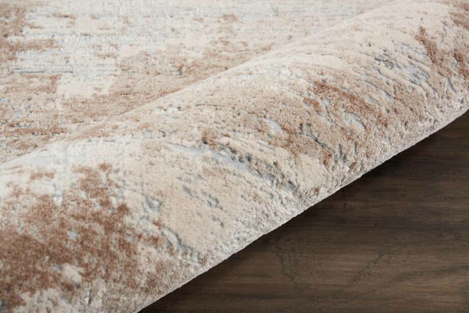 Nourison rug Rustic Textures RUS03 BEIGE 8XRND 099446835918 TX01