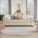 Nourison rug Rustic Textures RUS03 BEIGE 8XRND 099446835918 interior 3