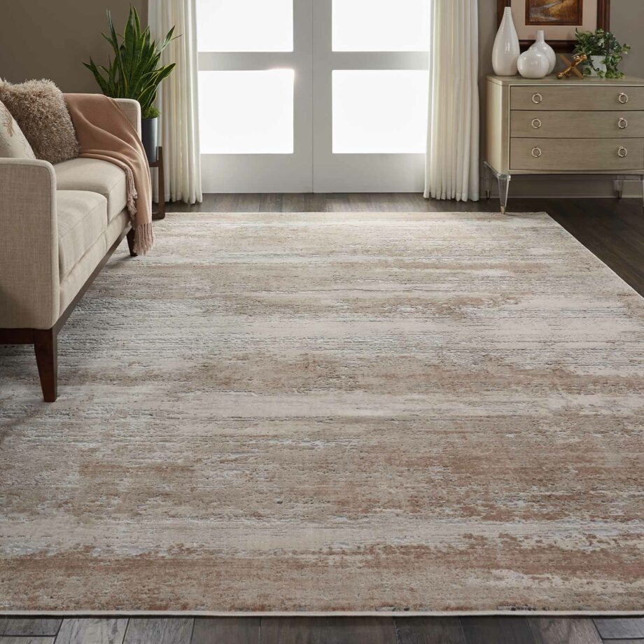 Nourison rug Rustic Textures RUS03 BEIGE 8x11 099446462015 interior 2 C