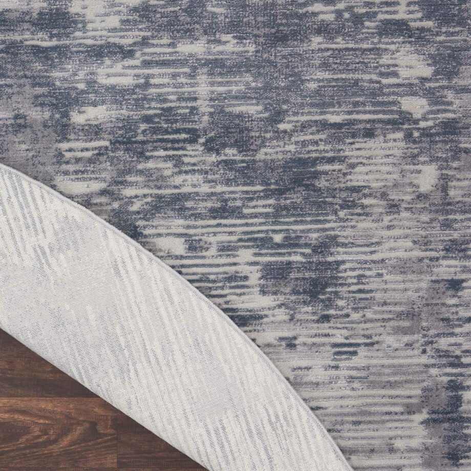 Nourison rug Rustic Textures RUS05 GREY 8XRND 099446835949 CRB