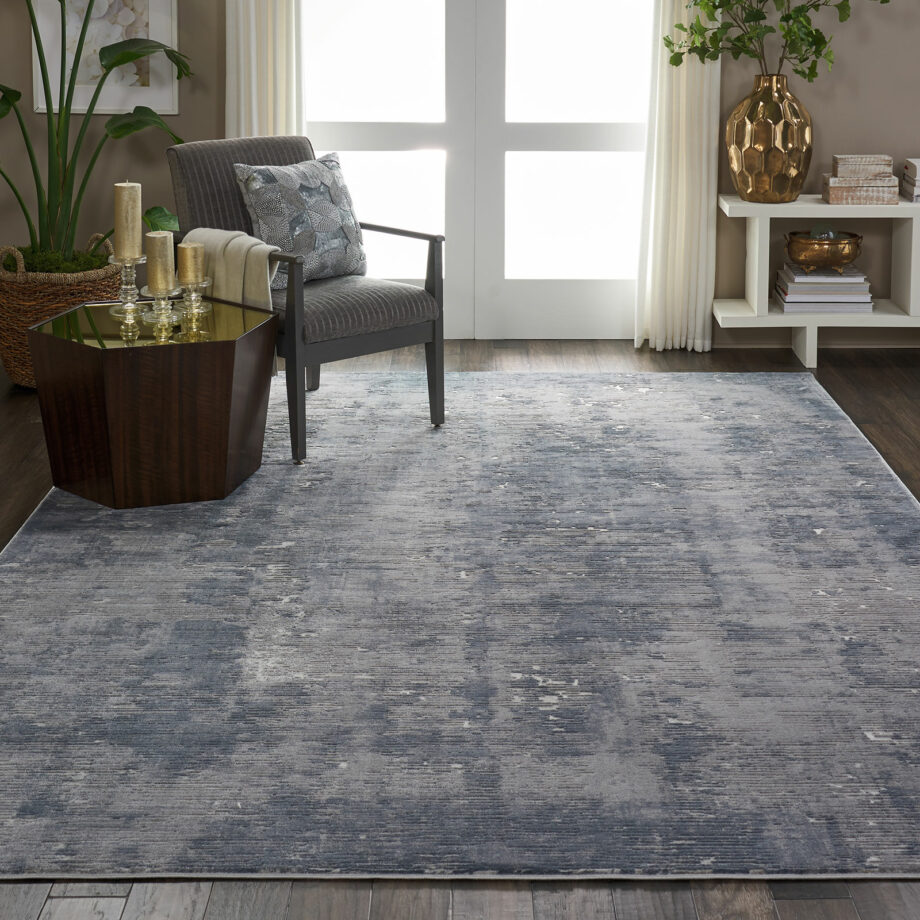 Nourison rug Rustic Textures RUS05 GREY 8x11 099446462145 interior 2 C