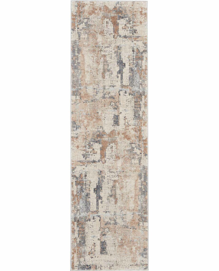 Nourison rug Rustic Textures RUS06 BGEGY BEIGE GREY 2x8 099446462169 C