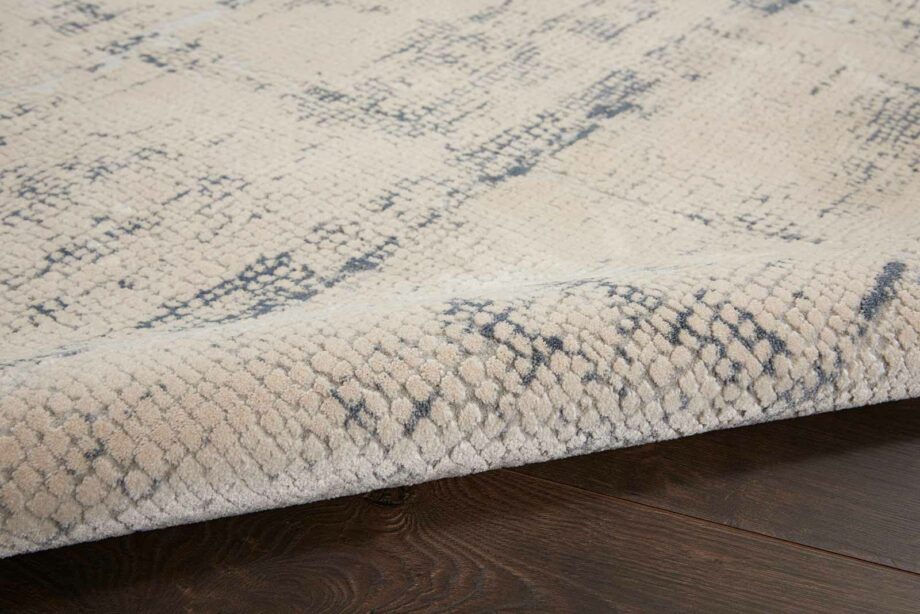 Nourison rug Rustic Textures RUS06 IVBLU IVORY BLUE 5X7 09944647633 TX01 C