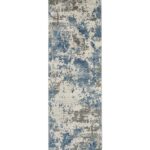 Nourison rug Rustic Textures RUS08 GRYBL GREY BLUE 2x8 099446496348