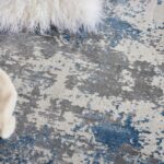 Nourison rug Rustic Textures RUS08 GRYBL GREY BLUE 5X7 099446496072 interior 2 C