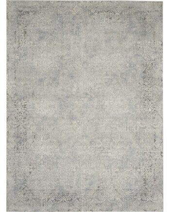 Nourison rug Rustic Textures RUS09 IVLTB IVORY LIGHT BLUE 8x11 099446496447