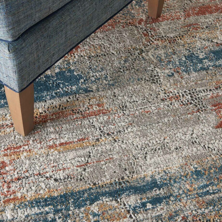 Nourison rug Rustic Textures RUS11 MULTI MULTICOLOR 5X7 099446799043 interior 2