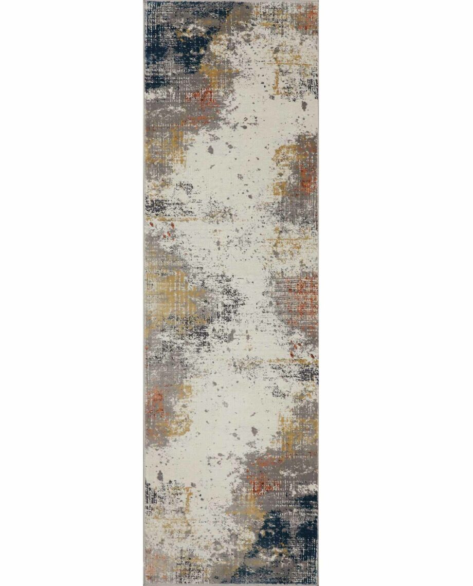 Nourison rug Rustic Textures RUS13 GRYBL 2x8 099446799159