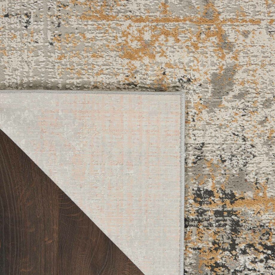 Nourison rug Rustic Textures RUS13 GRYBL GREY BLUE 5X7 099446799197 CRB