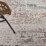 Nourison rug Rustic Textures RUS14 LTGMT LIGHT GREY MULTICOLOR 8XRND 099446836090 interior 2