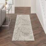Nourison rug Rustic Textures RUS17 IVGRY IVORY GREY 2x8 099446814906 interior