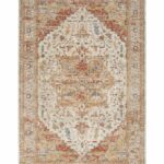 Nourison rug Sahar SHR06 IVRUS IVORY RUST 8x10 099446898760