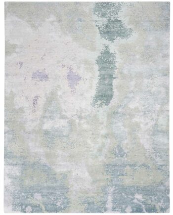 Nourison rug Silk Shadows SHA22 BLUGN BLUE GREEN 8X10 099446020659