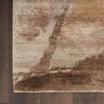 Nourison rug Silk Shadows SHA24 BGSIL BEIGE SILVER 8x10 099446929396 CR