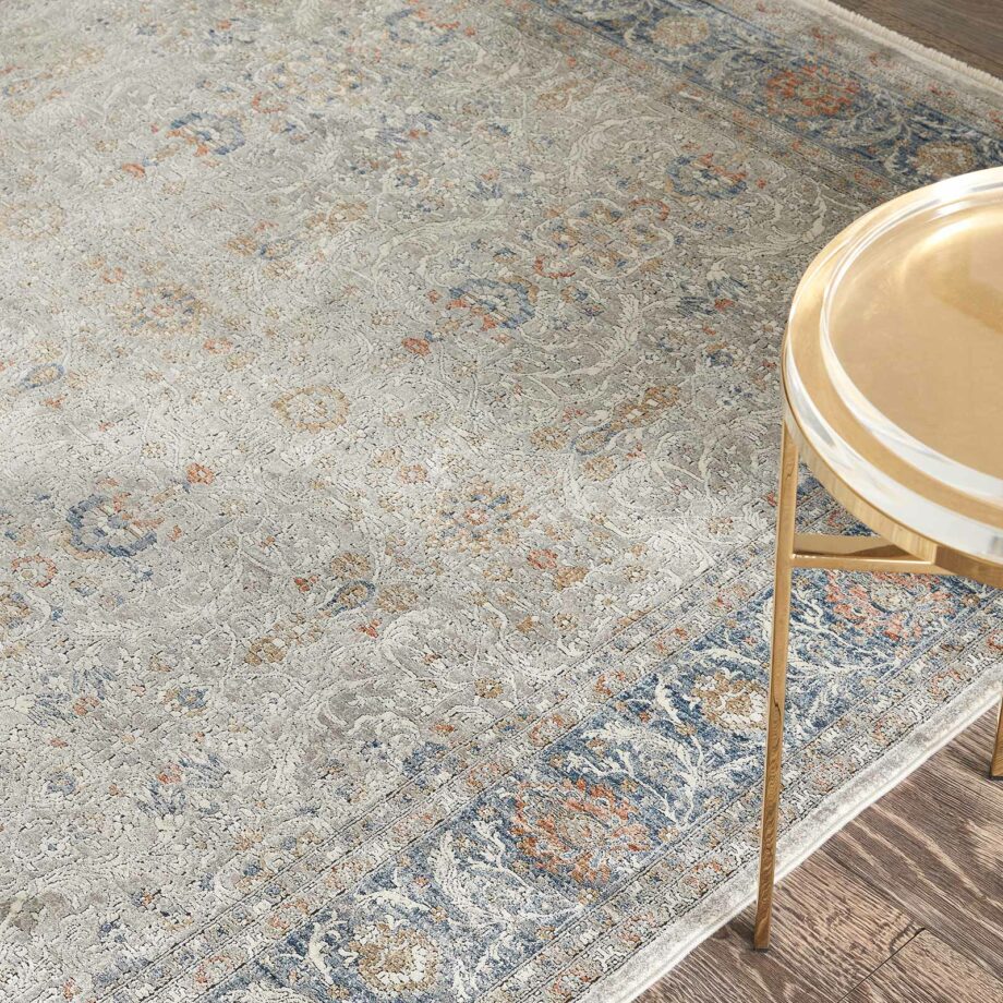 Nourison rug Starry Nights STN08 GREY 5x7 099446793188 interior 2