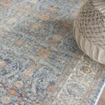 Nourison rug Starry Nights STN08 LTBLU LIGHT BLUE 5x7 099446792655 interior 2
